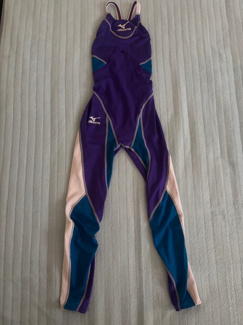 Mizuno スポーツ用水着 ロングスパッツ　紫・青