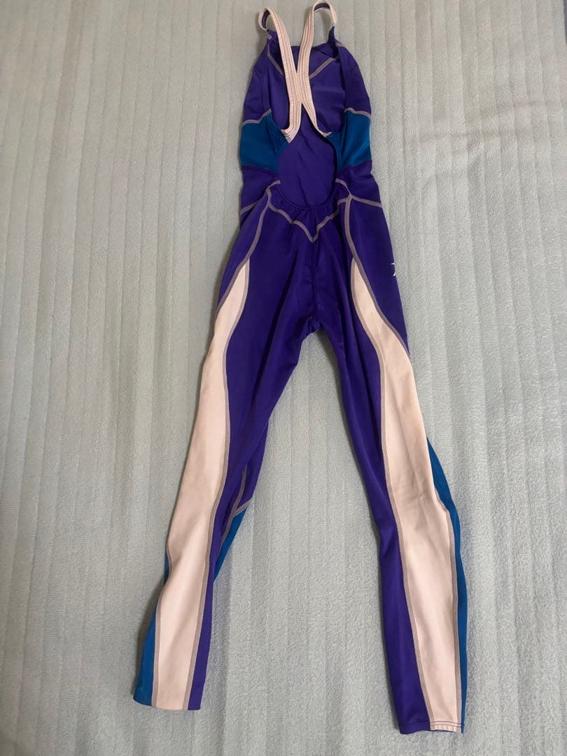 Mizuno スポーツ用水着 ロングスパッツ　紫・青