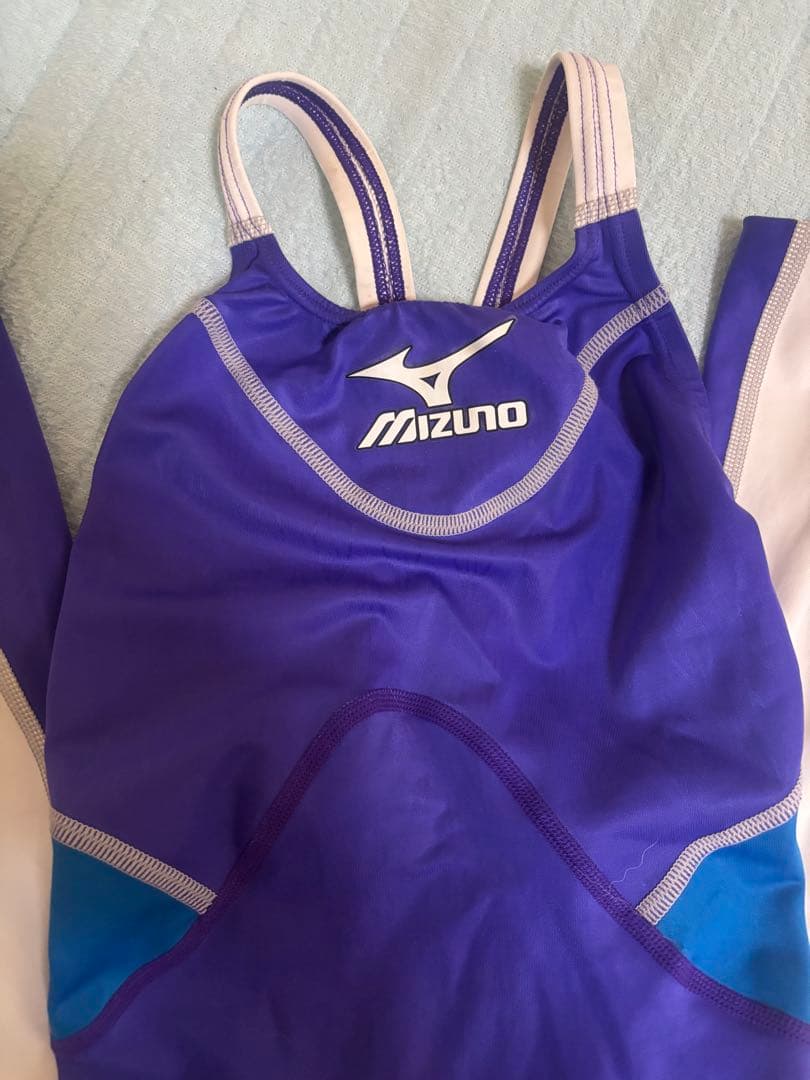 Mizuno スポーツ用水着 ロングスパッツ　紫・青