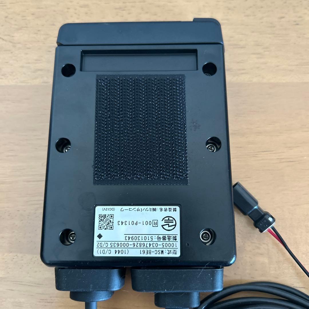 ミツバサンコーワ　バイク用ETC車載器 MSC-BE61 2025購入品　美品
