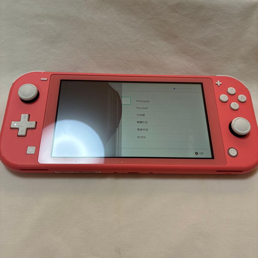 [ジャンク]Nintendo SWITCH Lite 2020コーラル