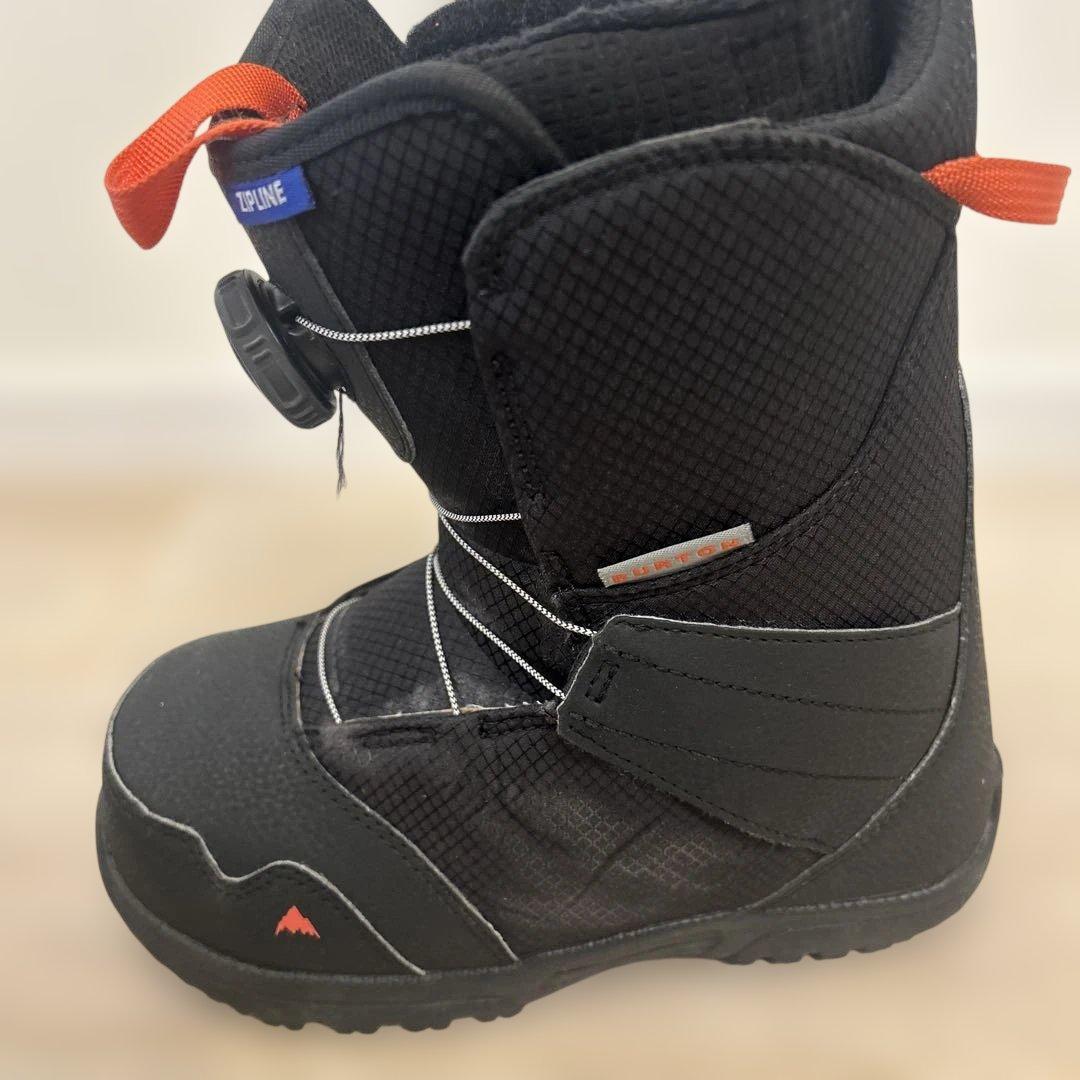 BURTON ZIPLINE BOA キッズ スノーボードブーツ　22cm