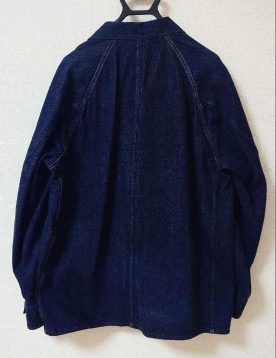 ほぼ新品 comoli デニムワークジャケット インディゴ 2