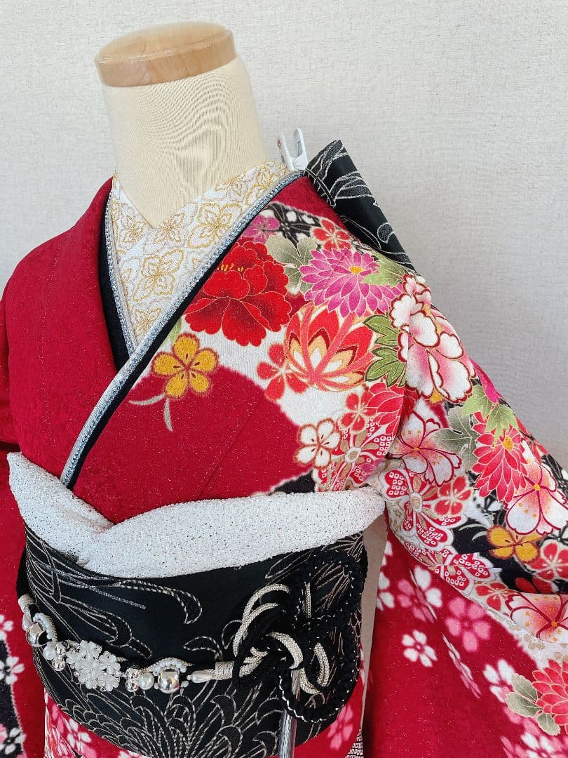 【157~165センチぐらいの方が適応サイズ】振袖フルセット