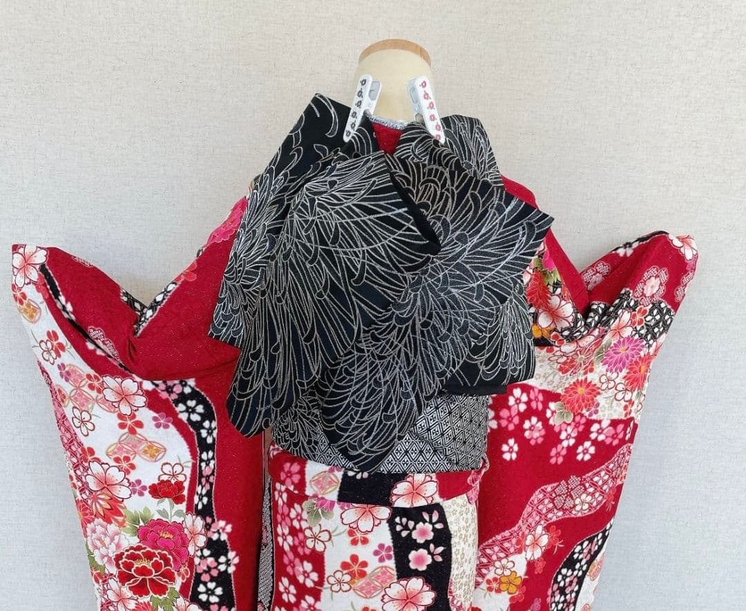 【157~165センチぐらいの方が適応サイズ】振袖フルセット