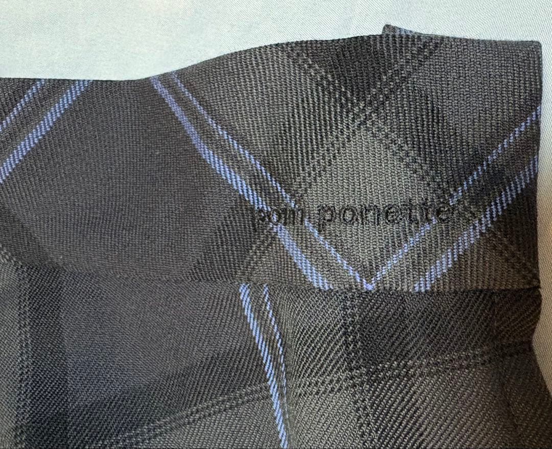 【Pom ponette junior】フォーマルスーツ、リボン付き３点セット