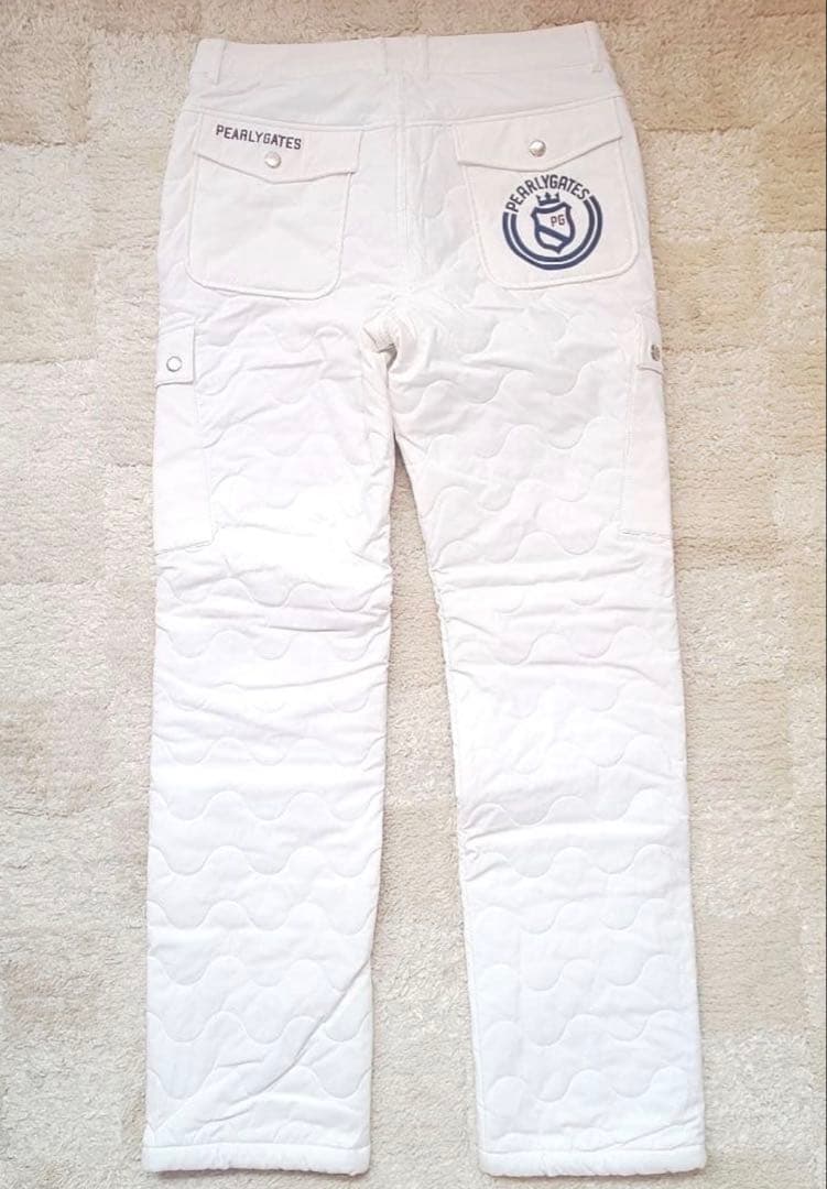 PEARLY GATES メンズ防寒パンツ ホワイト
