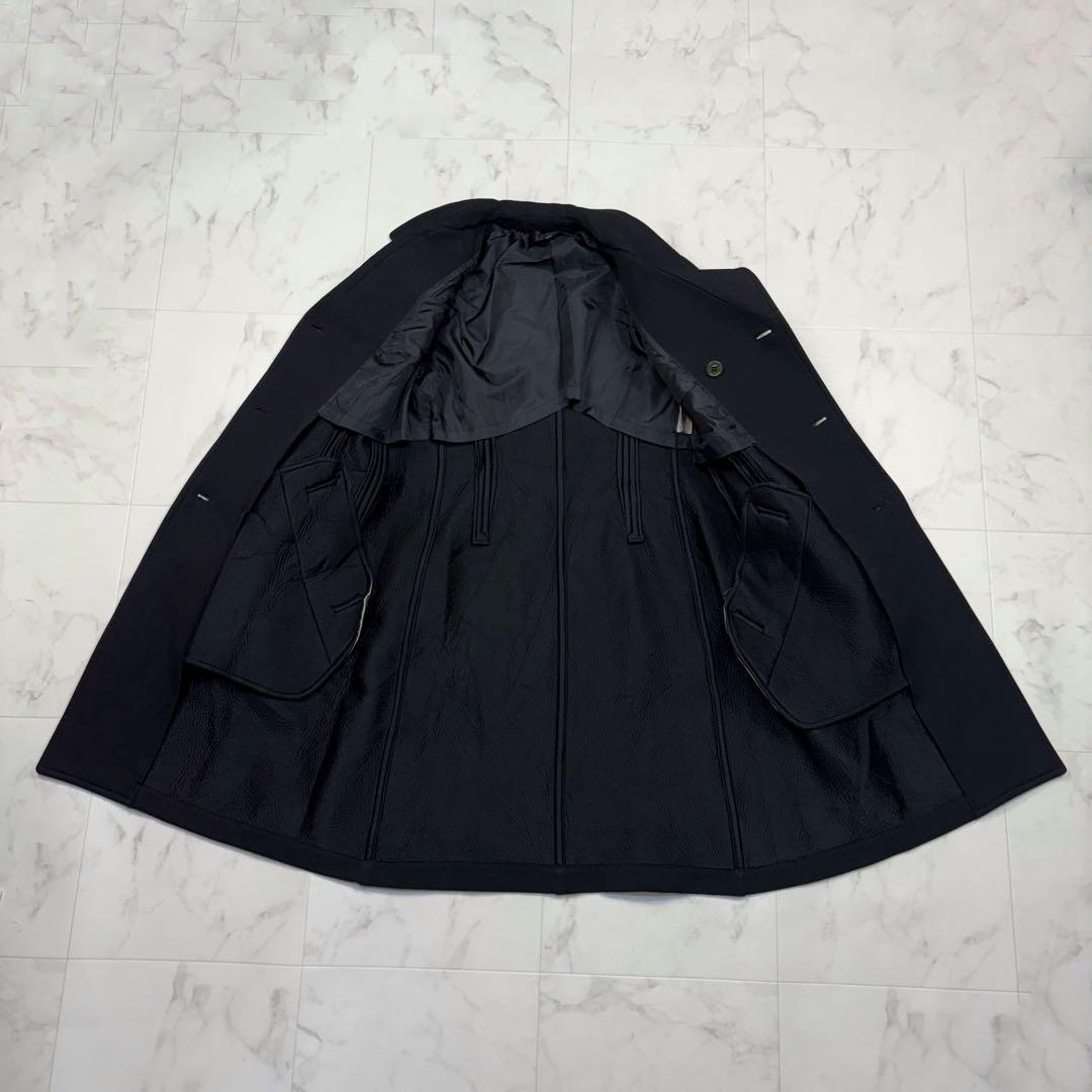 コムデギャルソン　チェスターコート　ダブルブレスト　M 黒 2004 日本製 1