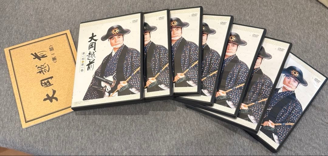 【送料込】大岡越前第一部 のDVD 7枚組（1話〜28話）