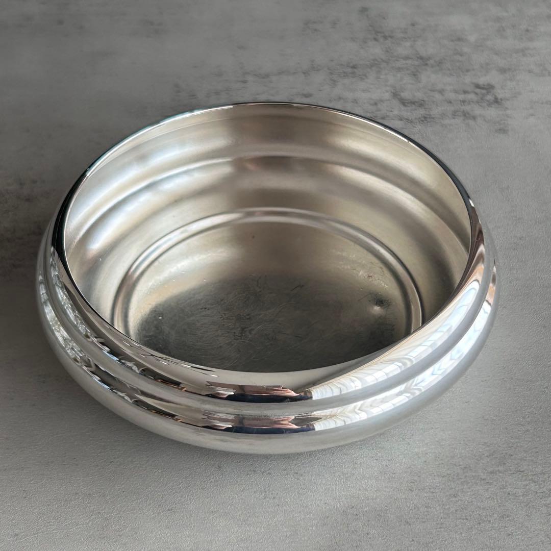 クリストフル＆VMC REIMS  花器　花瓶　フラワーベース　シルバー、ガラス