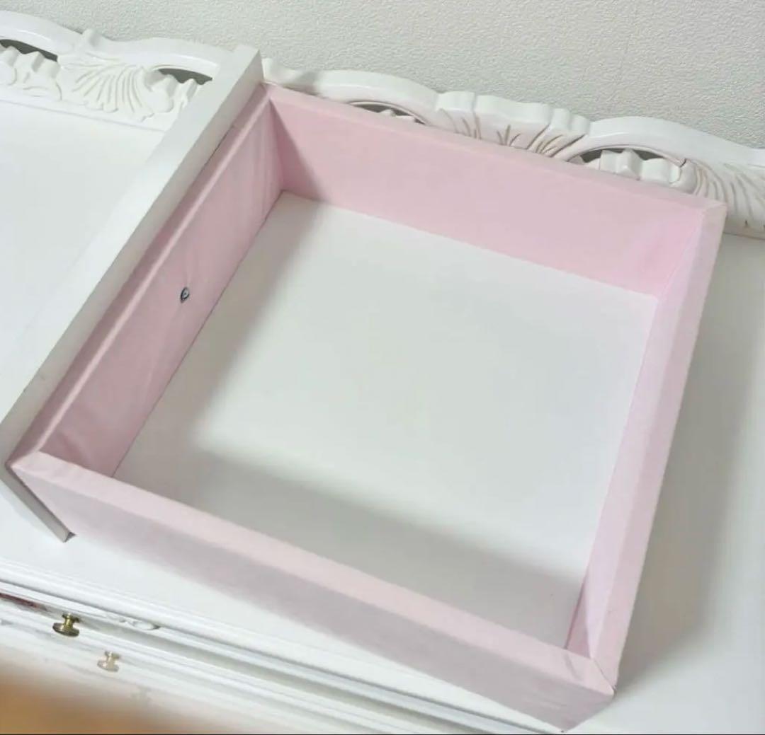 猫脚 チェスト ロマンティック 薔薇 姫家具 ロココ調 ロリィタ