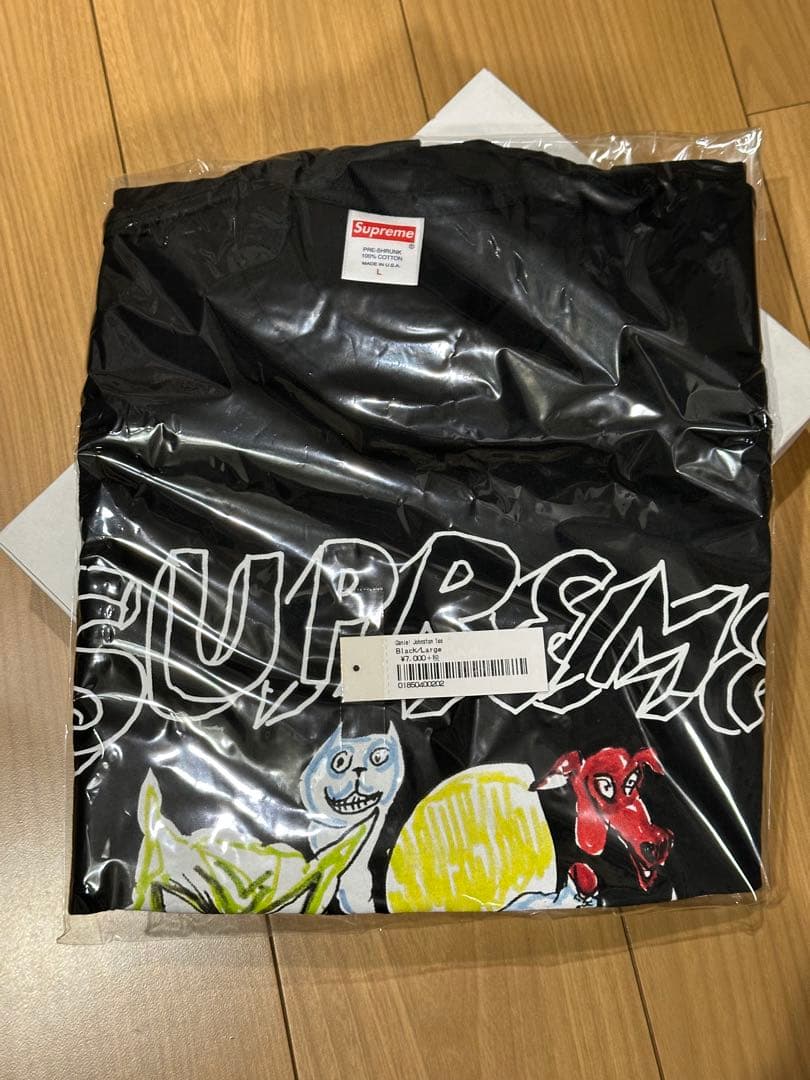 Supreme 【Daniel Johnston Tee】ブラックＬ　【希少】