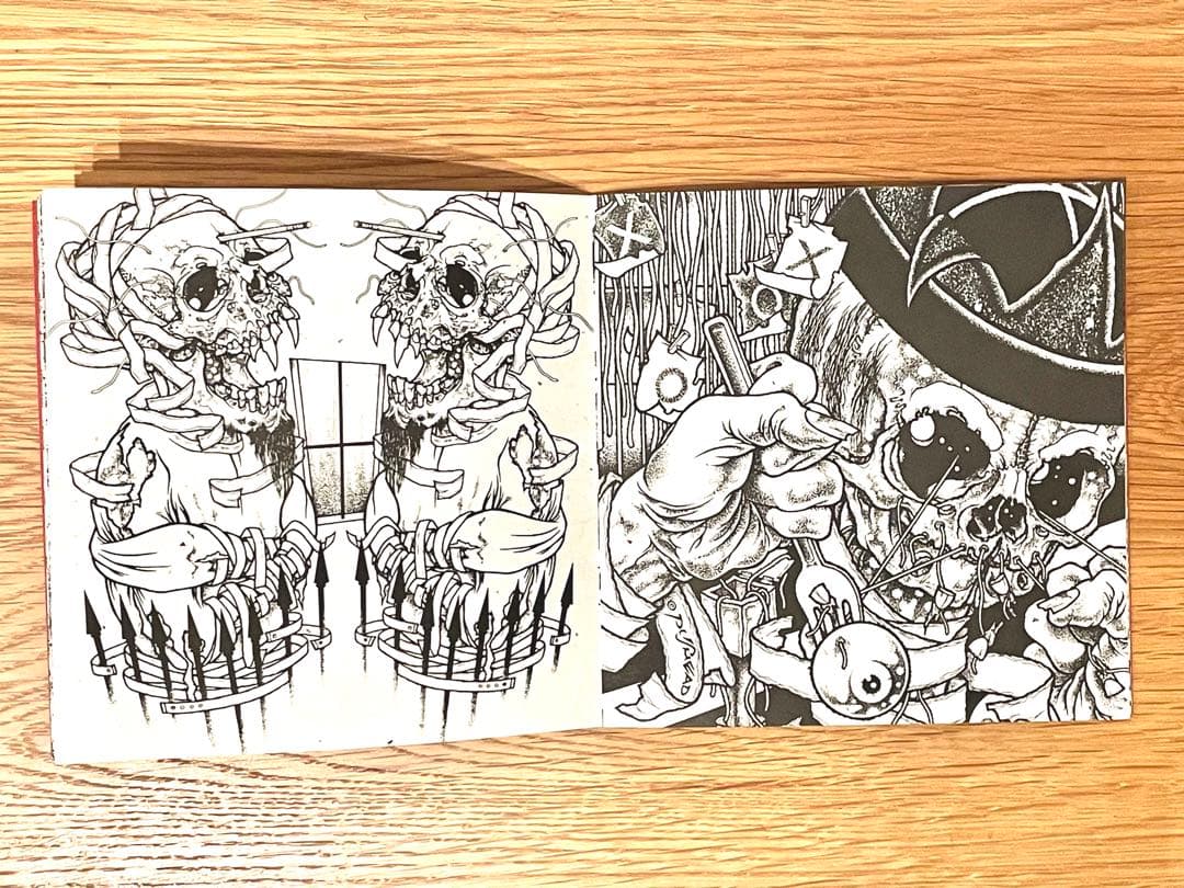 【希少】PUSHEAD パスヘッド 画集 Bacteria Sour サイン入