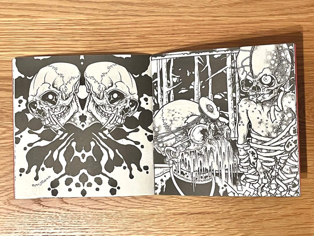 【希少】PUSHEAD パスヘッド 画集 Bacteria Sour サイン入