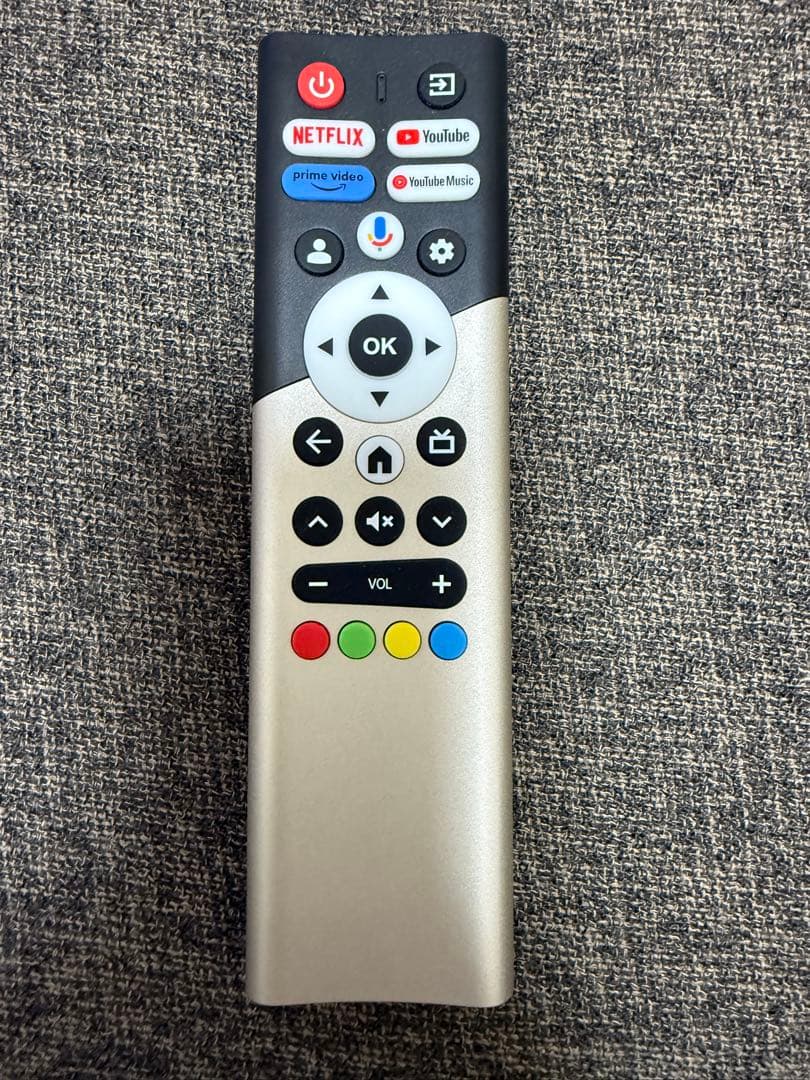 TCL 43型4K対応チューナーレス スマートテレビ（TL-4302UHD）