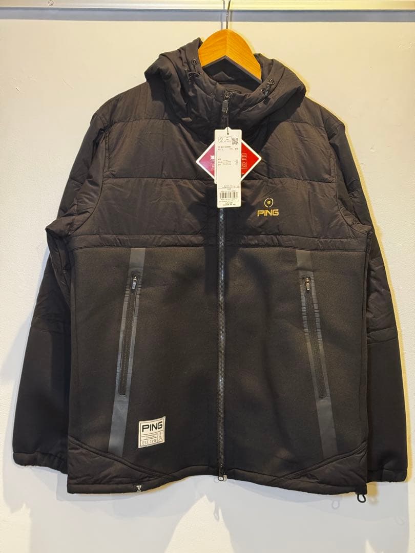 【PING APPAREL】全方向ストレッチリップストップフルジップ中綿　新品