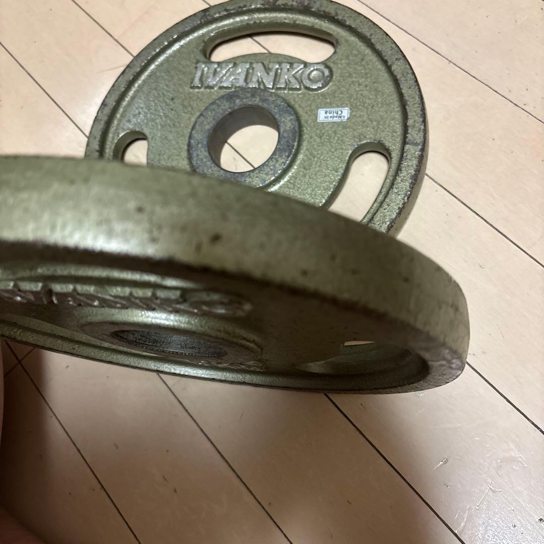 IVANKO 50mmダンベルプレート 5KG 2枚