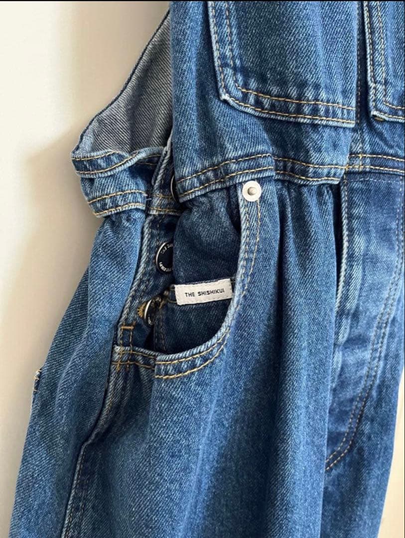 shishikui jumpsuit ジャンプスーツ　インディゴ