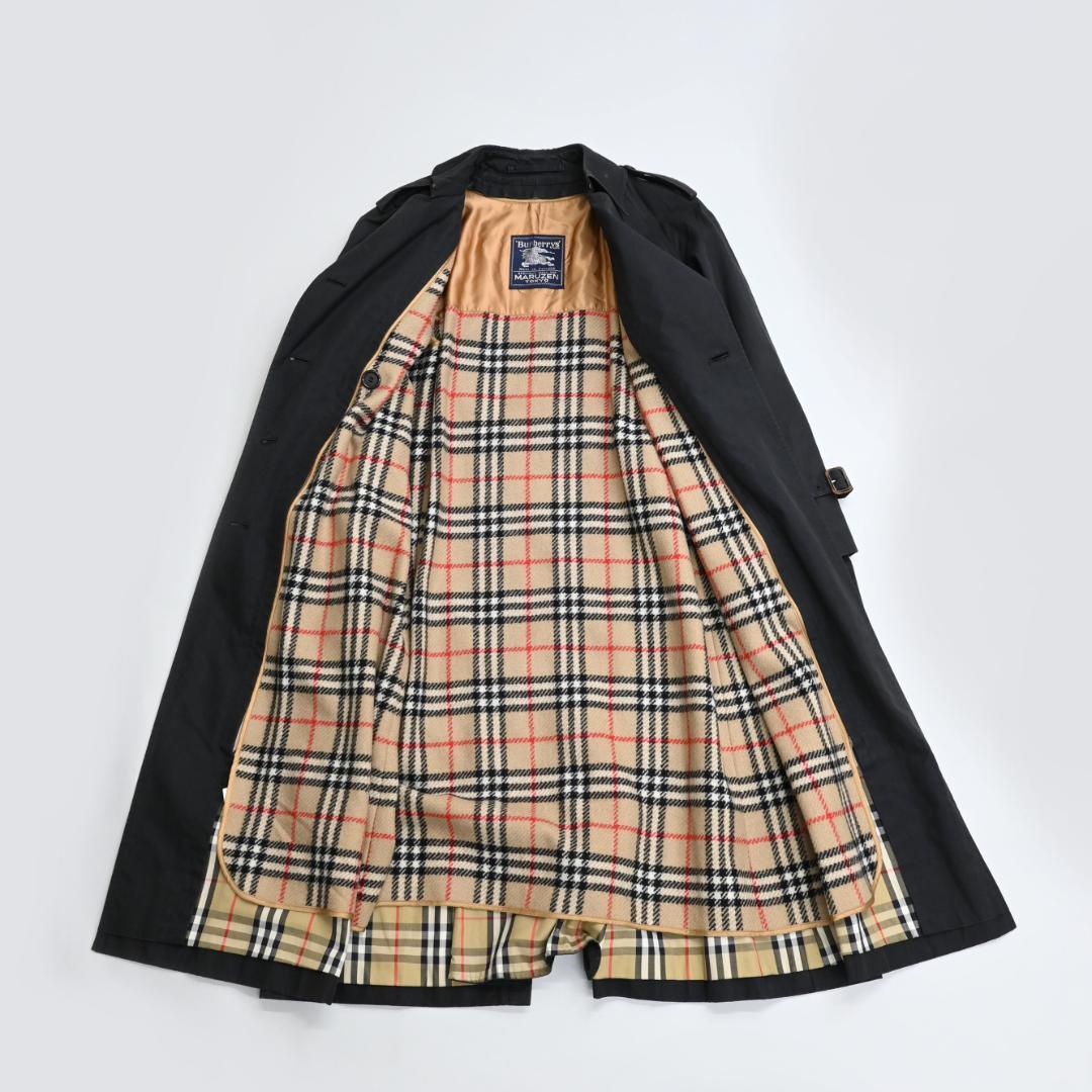 ■ 48252★年 バーバリーズ MARUZEN ライナー付トレンチコート*