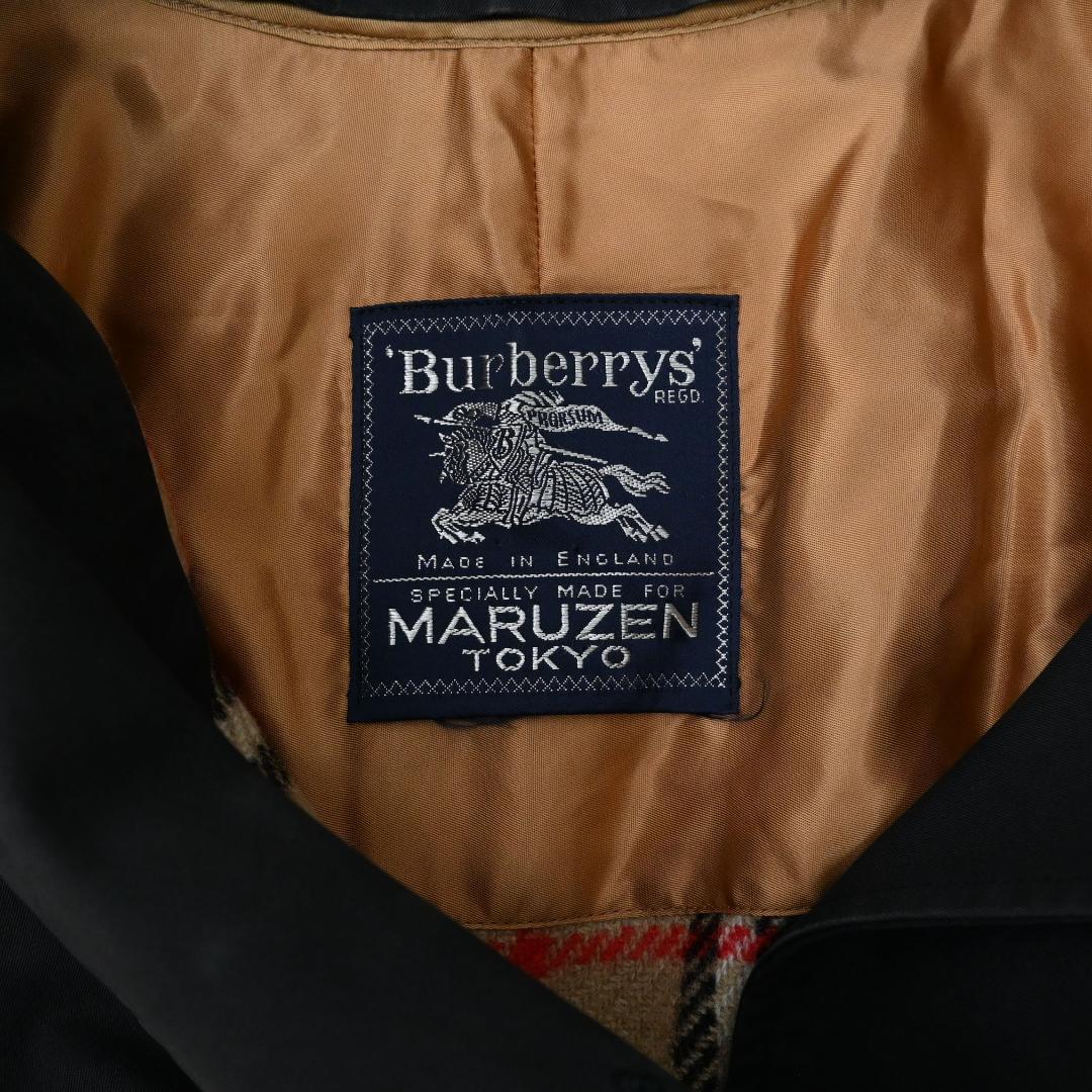 ■ 48252★年 バーバリーズ MARUZEN ライナー付トレンチコート*