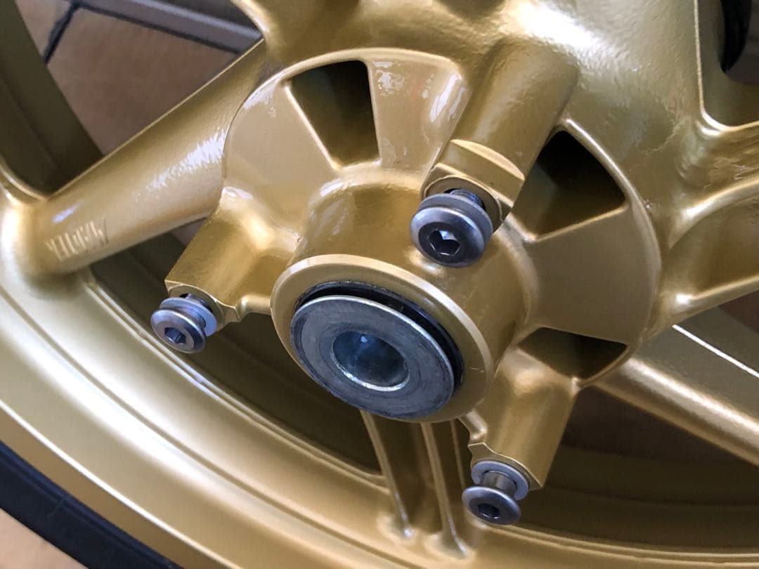 引き取り限定 NSR250R MAGTEKホイール前後セット、ダンロップQ5A