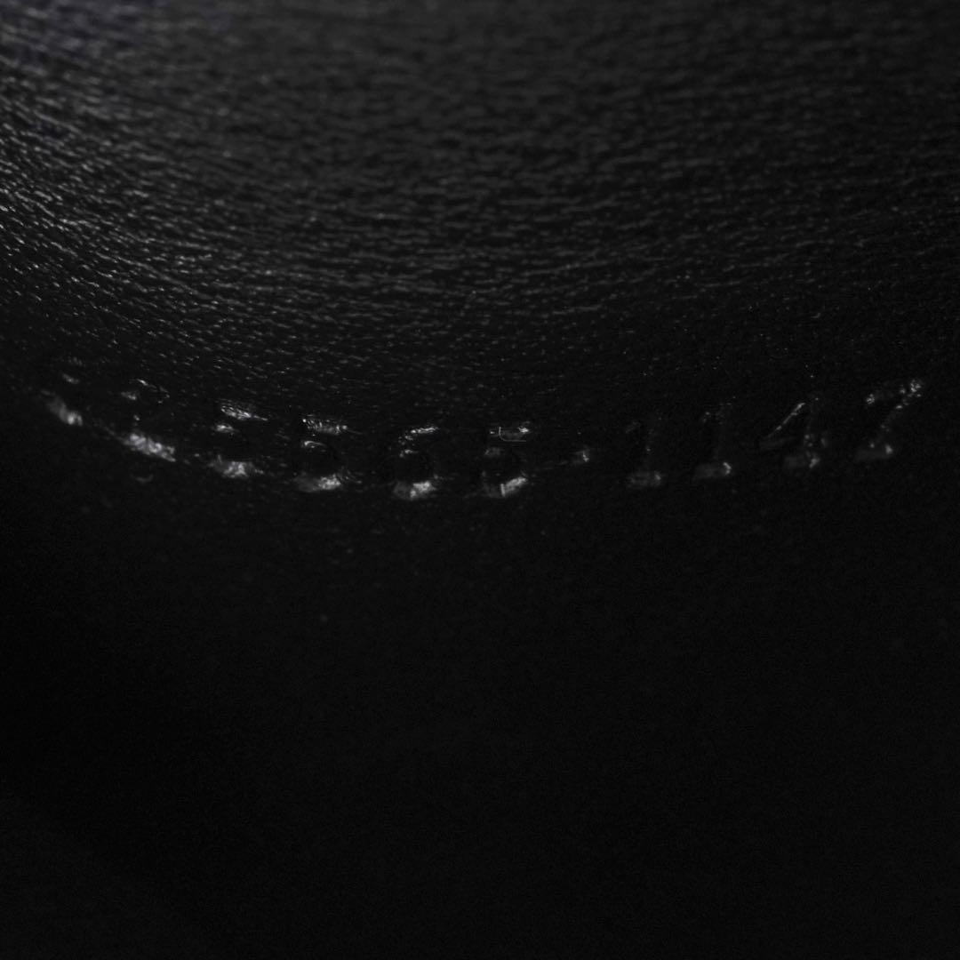 ✨未使用に近い✨　GUCCI キーケース　キーリング　GGライン 6連　黒色