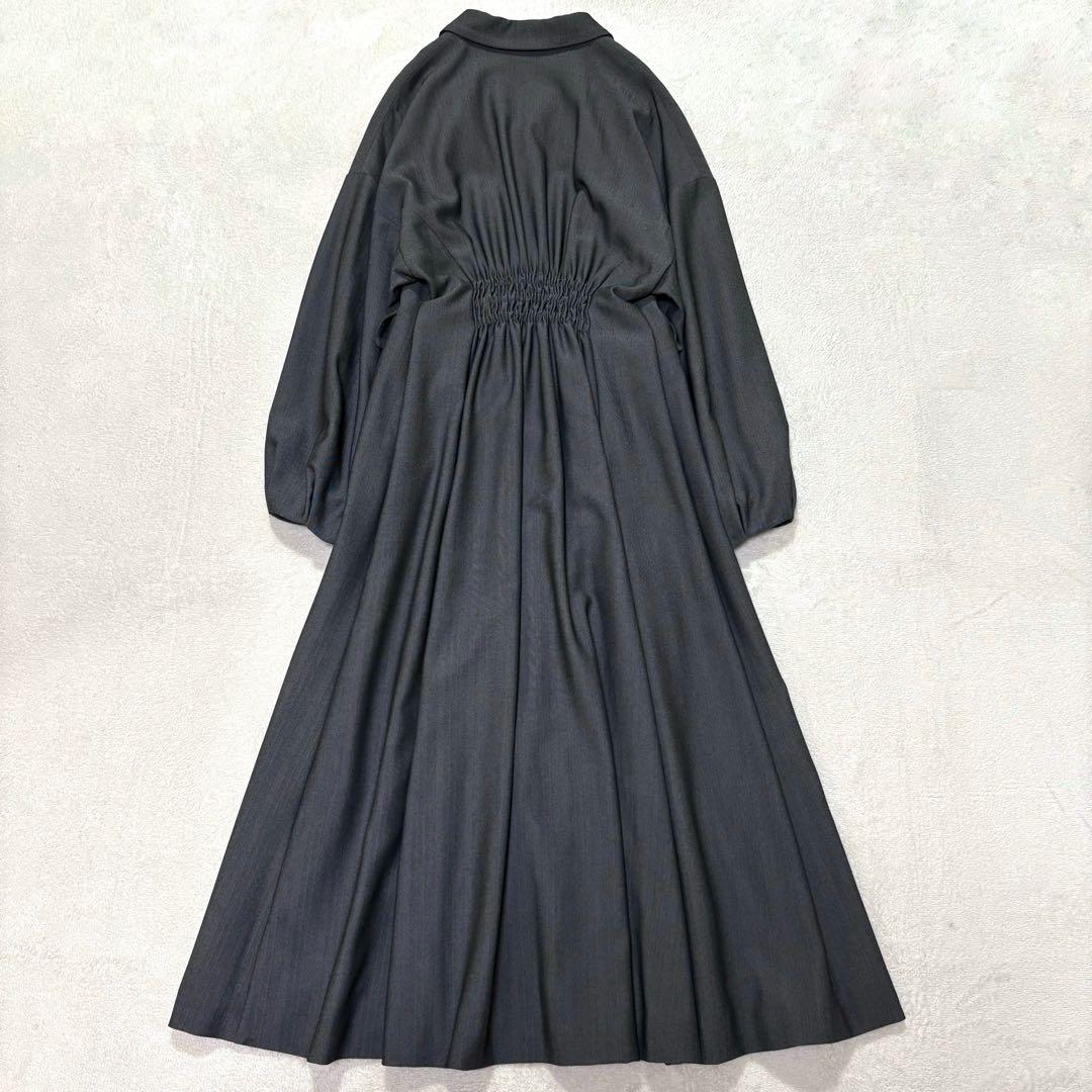 【美品】Ameri 2WAY HERRINGBONE JACKET DRESS