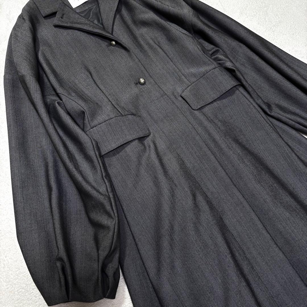 【美品】Ameri 2WAY HERRINGBONE JACKET DRESS