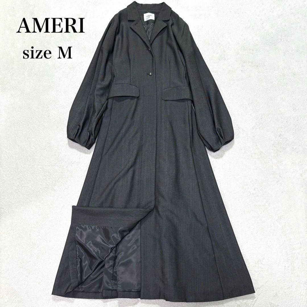 【美品】Ameri 2WAY HERRINGBONE JACKET DRESS