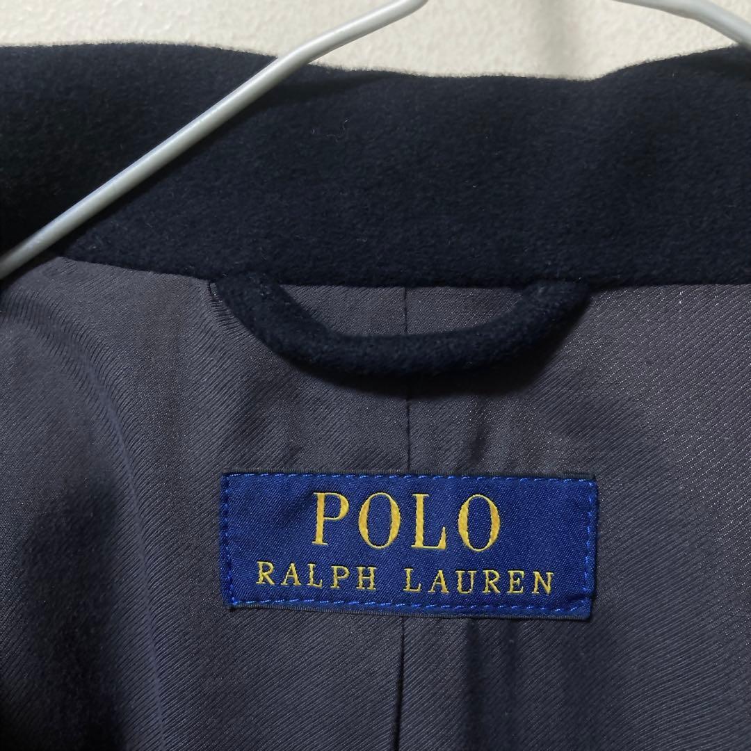 未使用級 超美品 ポロラルフローレン ウール ピーコート チェスターコート