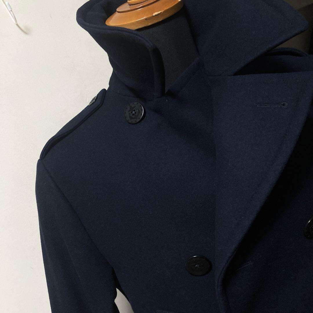 未使用級 超美品 ポロラルフローレン ウール ピーコート チェスターコート