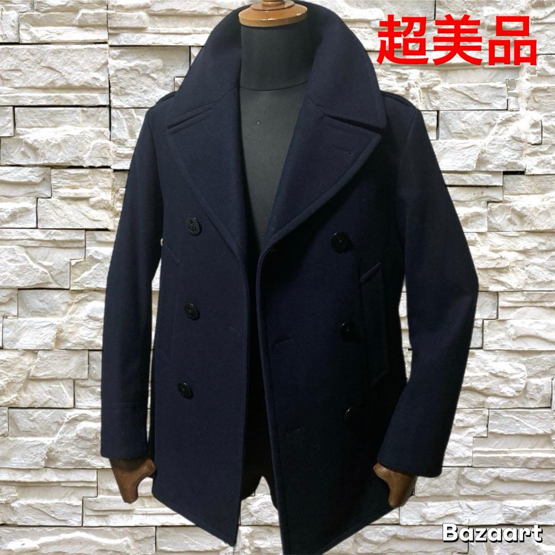 未使用級 超美品 ポロラルフローレン ウール ピーコート チェスターコート