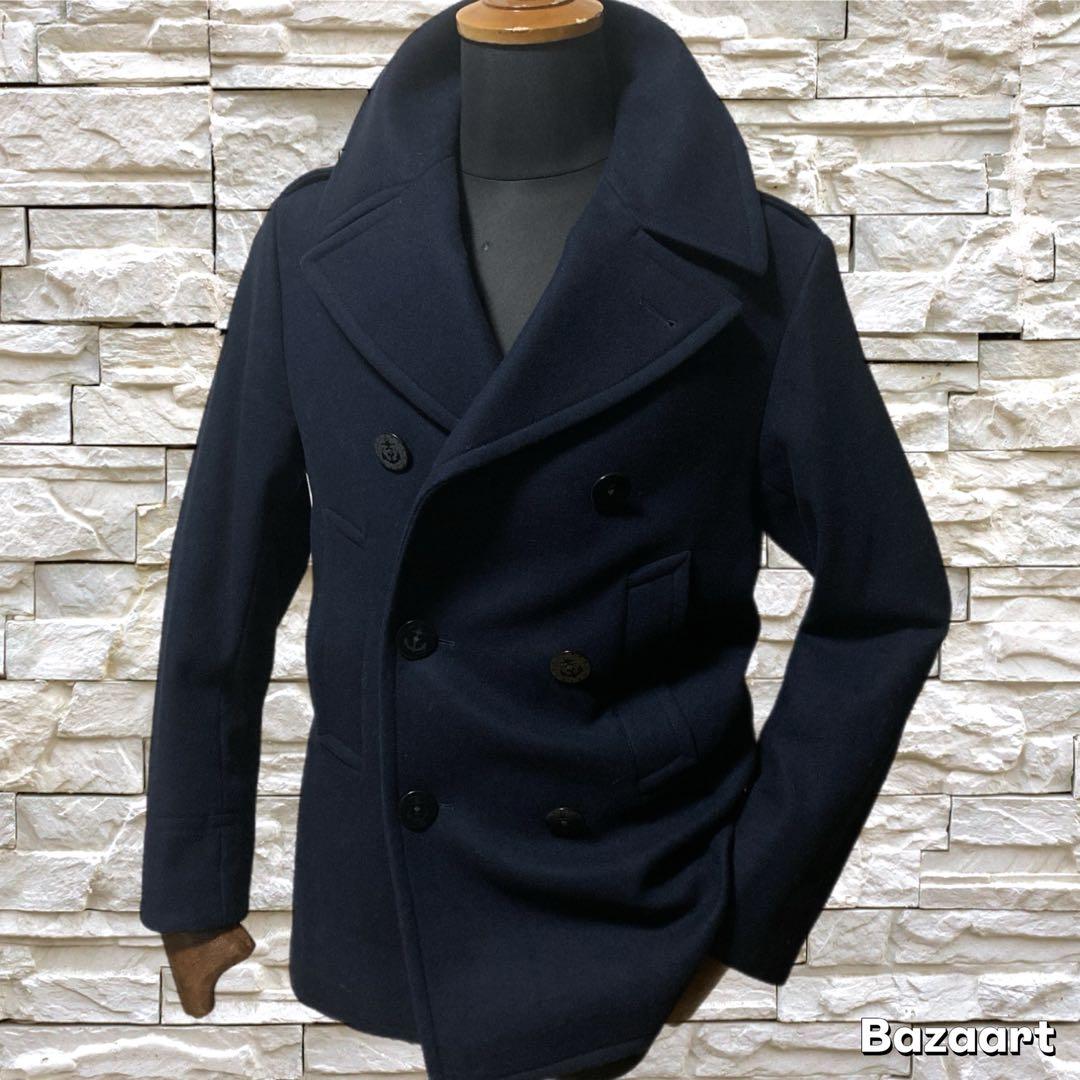 未使用級 超美品 ポロラルフローレン ウール ピーコート チェスターコート