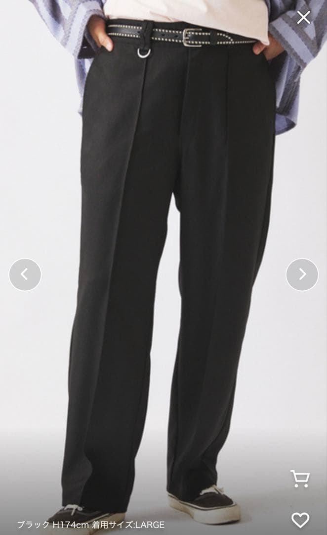 Dickies / ジャーナル 別注 ピンタック ワイドスラックス