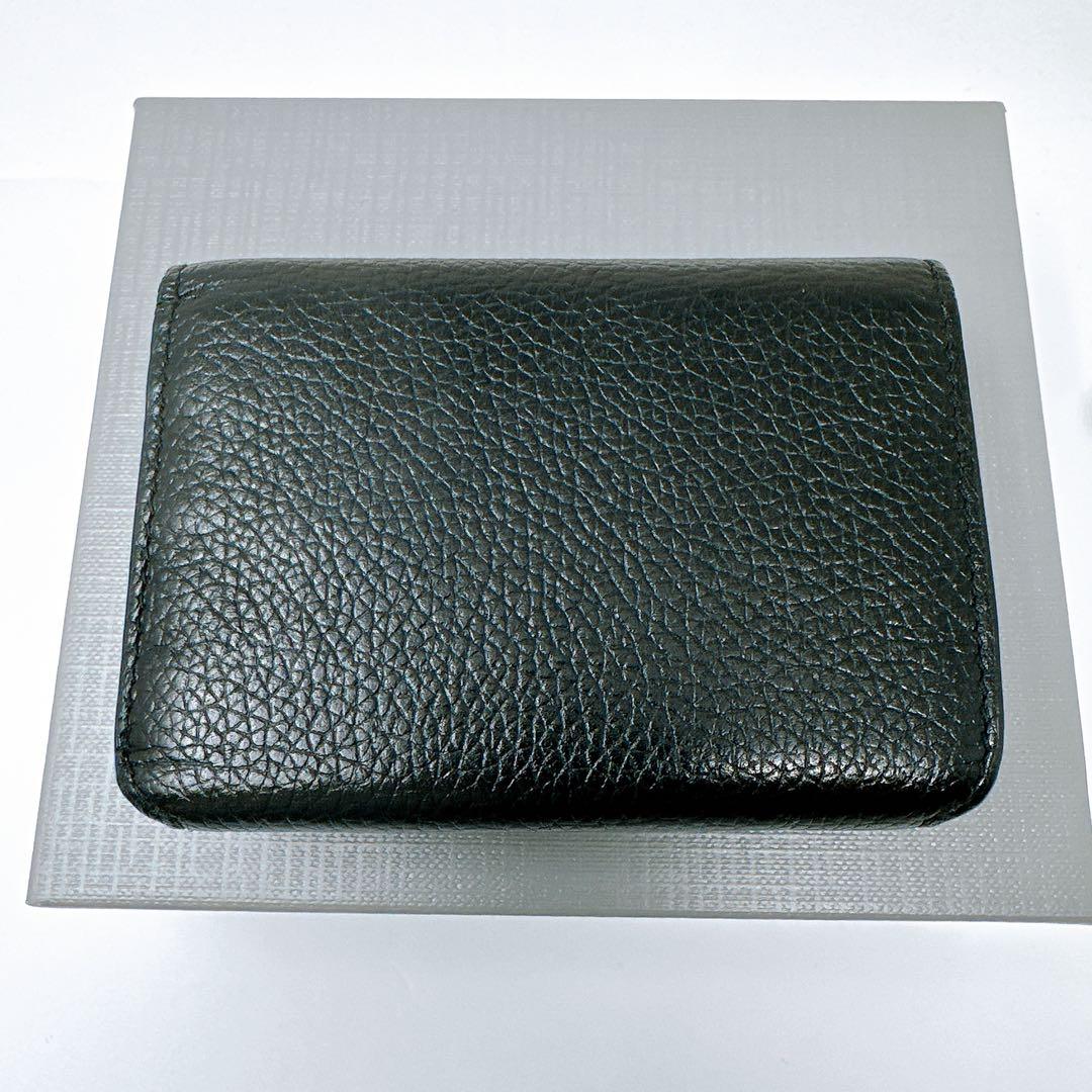 美品 BALENCIAGA バレンシアガ 財布 ミニウォレット 三つ折り財布