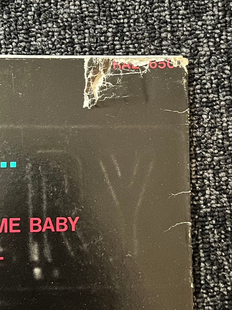 サイン入りLP 山下達郎 ON THE STREET CORNER