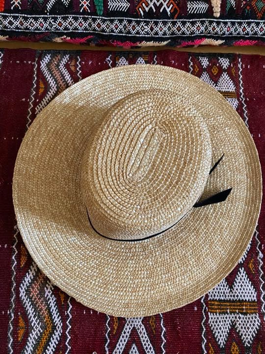 マキマロ　maquimalo 麦わら帽子 57センチ