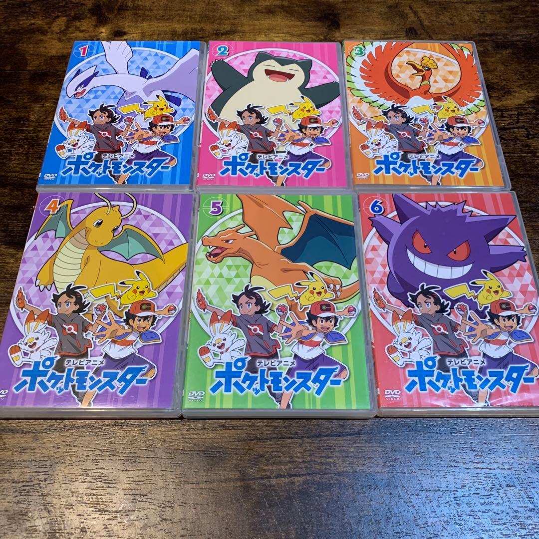 ケース付き ポケットモンスター　テレビアニメ　新無印編　DVD 1巻〜24巻