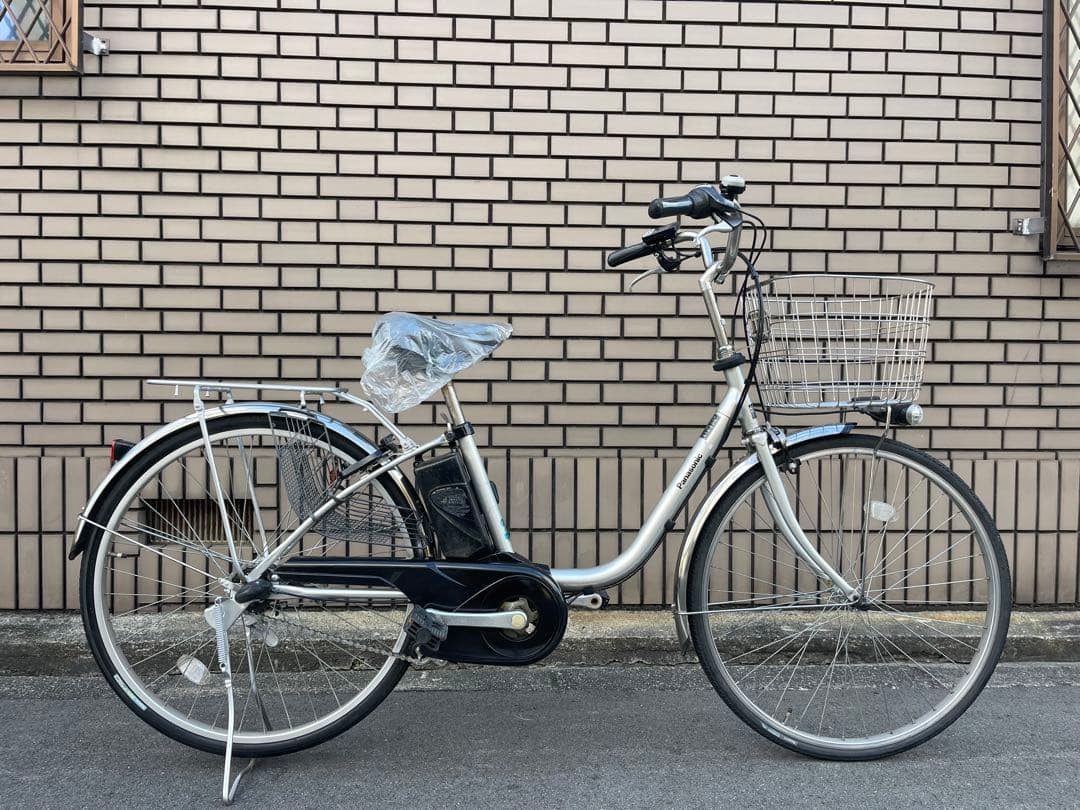 Panasonic 電動アシスト自転車 シルバー