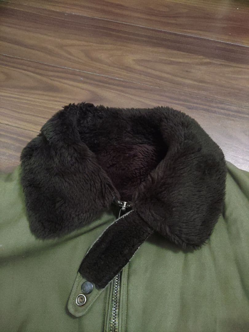 【おじ☆】　オリーブグリーン ミリタリージャケット