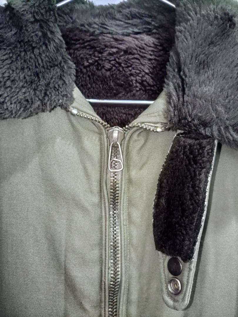 【おじ☆】　オリーブグリーン ミリタリージャケット