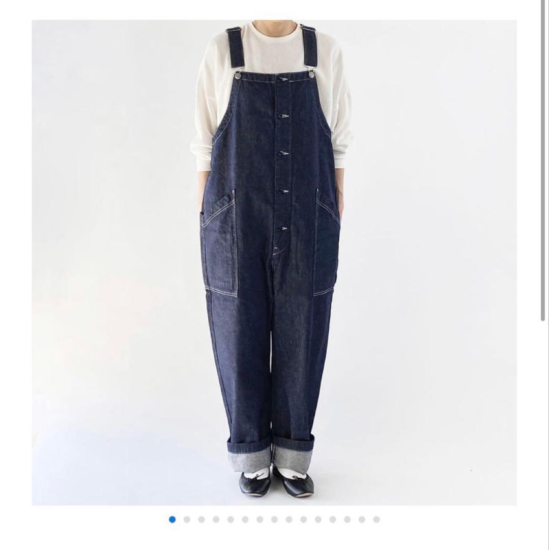 HARVESTY ハーベスティ　デニムオーバーオール