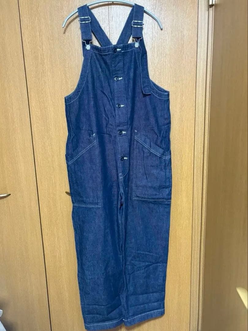 HARVESTY ハーベスティ　デニムオーバーオール