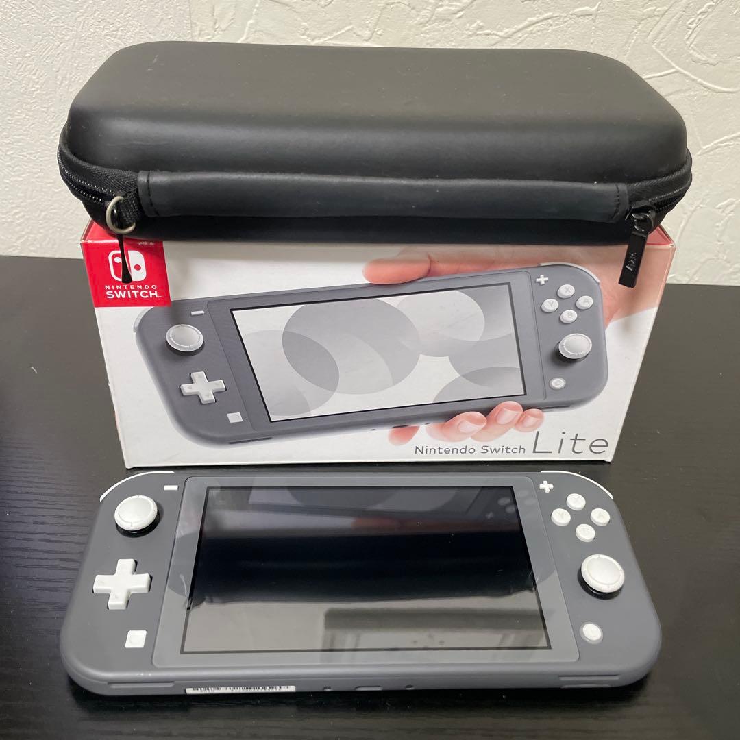 ゲ*ゴ様 Switchライト グレー ケース付き