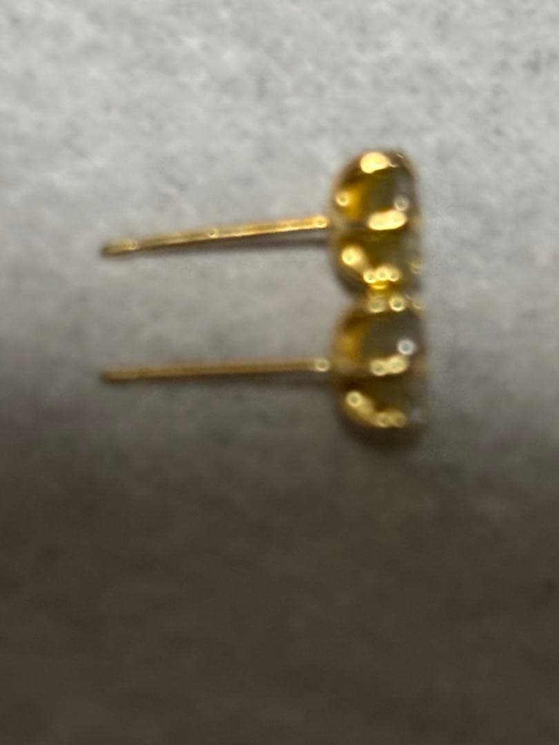 モアッサナイトダイヤピアス計1.4