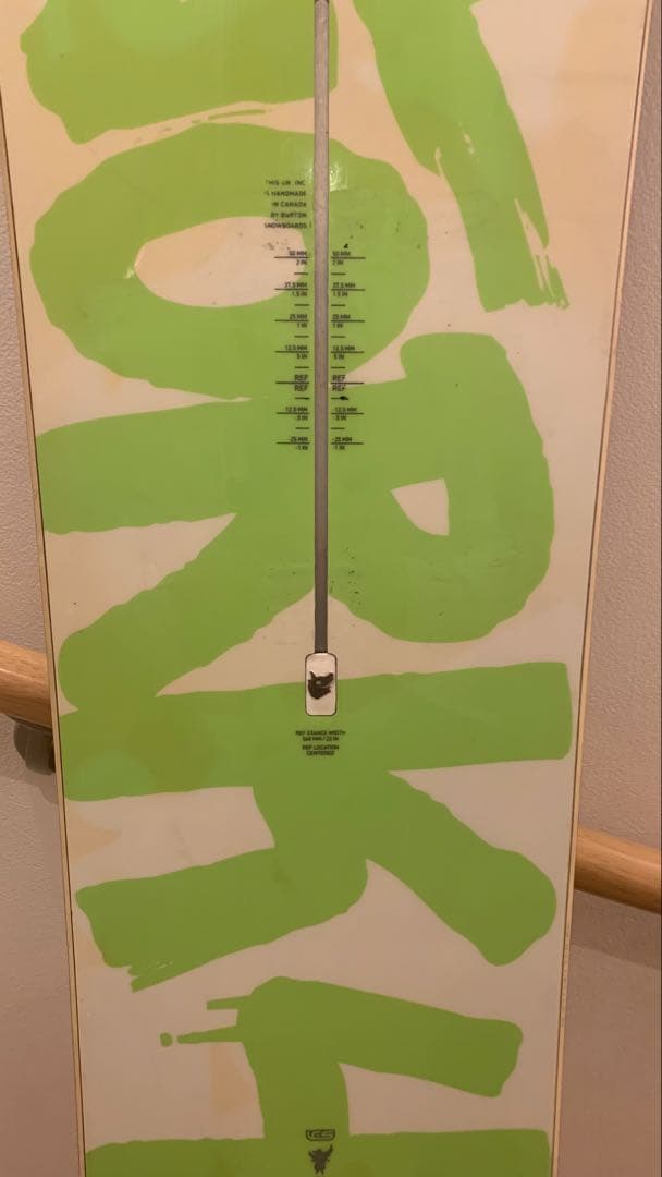 スノーボード vintage burton uninc 157