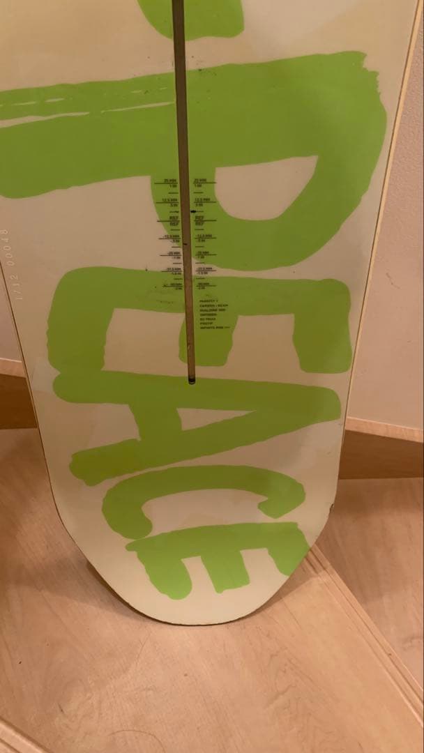 スノーボード vintage burton uninc 157