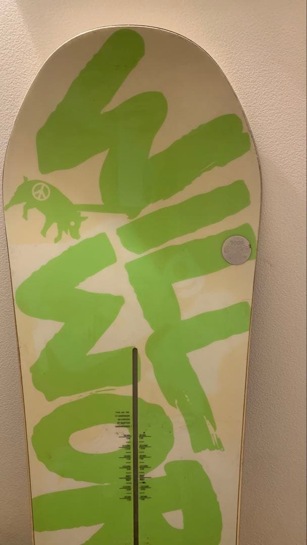 スノーボード vintage burton uninc 157