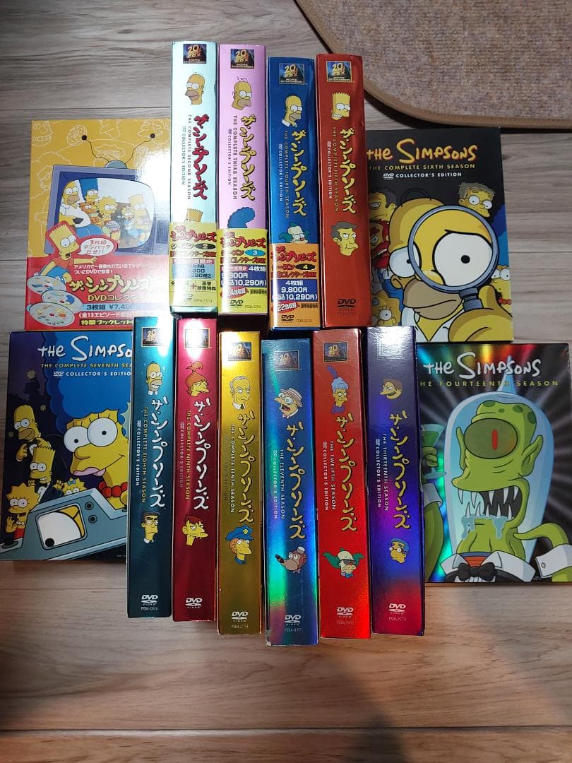 ザ・シンプソンズ シーズン1-14 DVDコレクターズBOX 日本語版