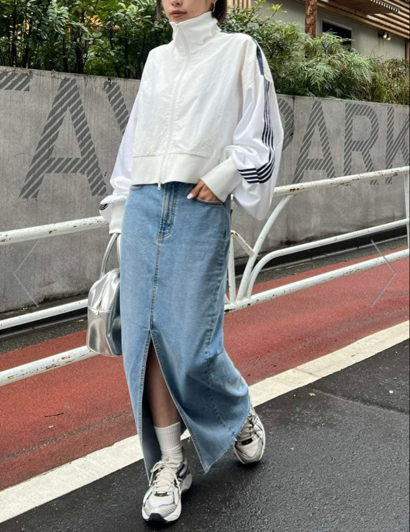 etsinta/エシンタ ナイロントラックボリュームスリーブジャケット